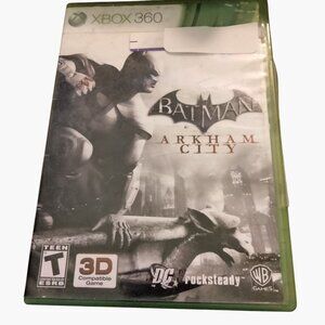 Batman Arkham City Xbox 360 Game Case Manual